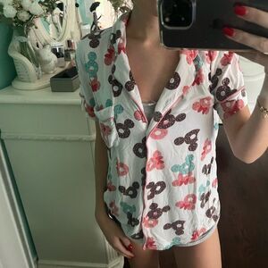 Disney pj top